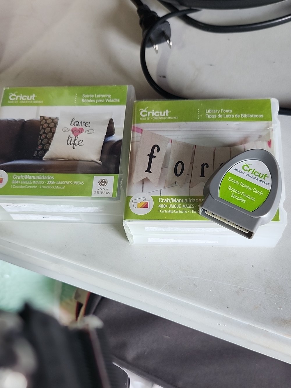 Cricut Green and White Craft Cartridge 3